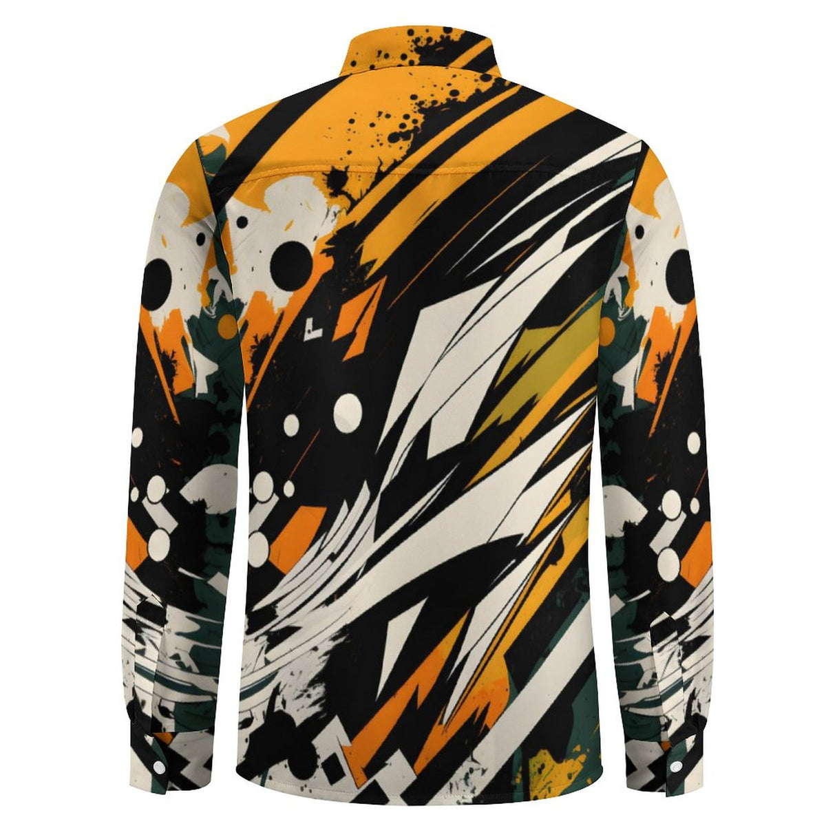 135gsm Casual Long-Sleeve Shirt for Men(All-Over Printing)