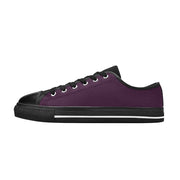 grape Men's Classic Customizable Canvas Shoes