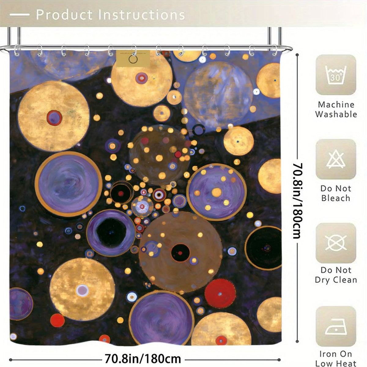 Waterproof Shower Curtain