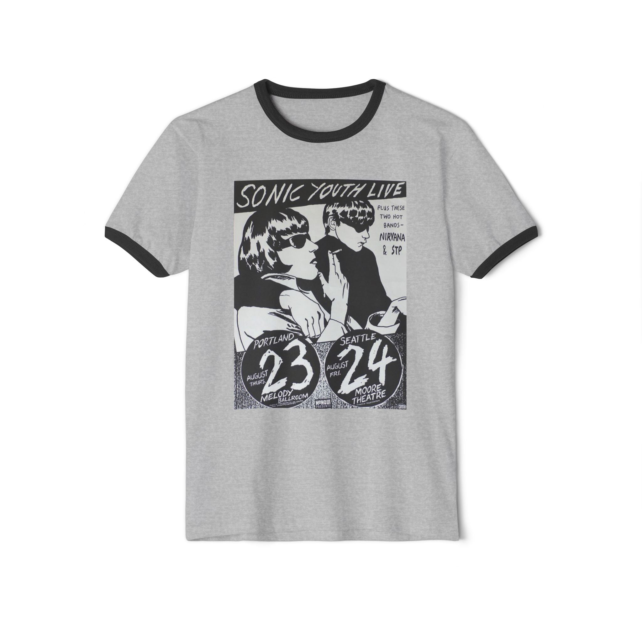Unisex Cotton Ringer T-Shirt