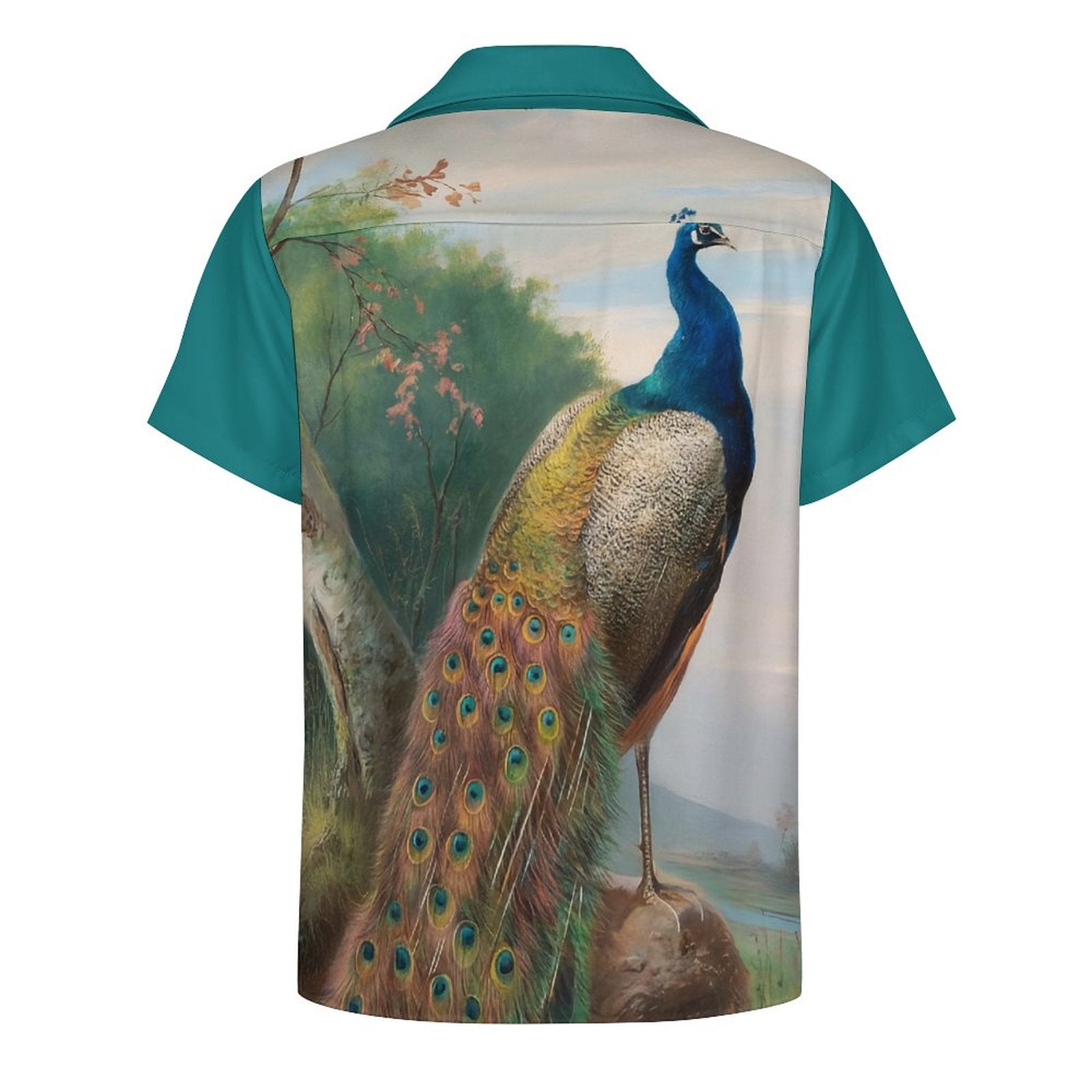 Short Sleeve Cuban Collar Shirt(All-Over Printing)