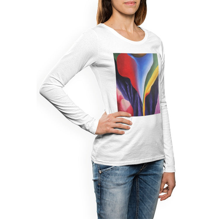 Women's Crew Neck Long sleeve T-shirt