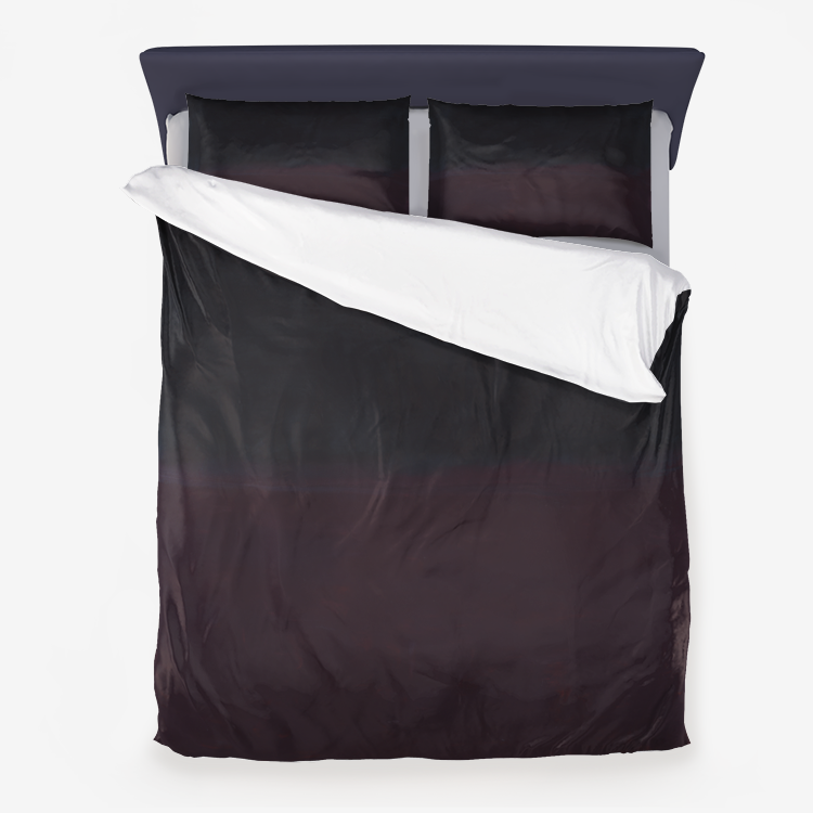Purple Rothko Microfiber Duvet Cover