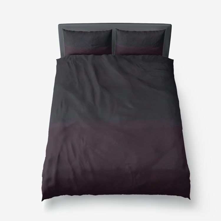 Purple Rothko Microfiber Duvet Cover