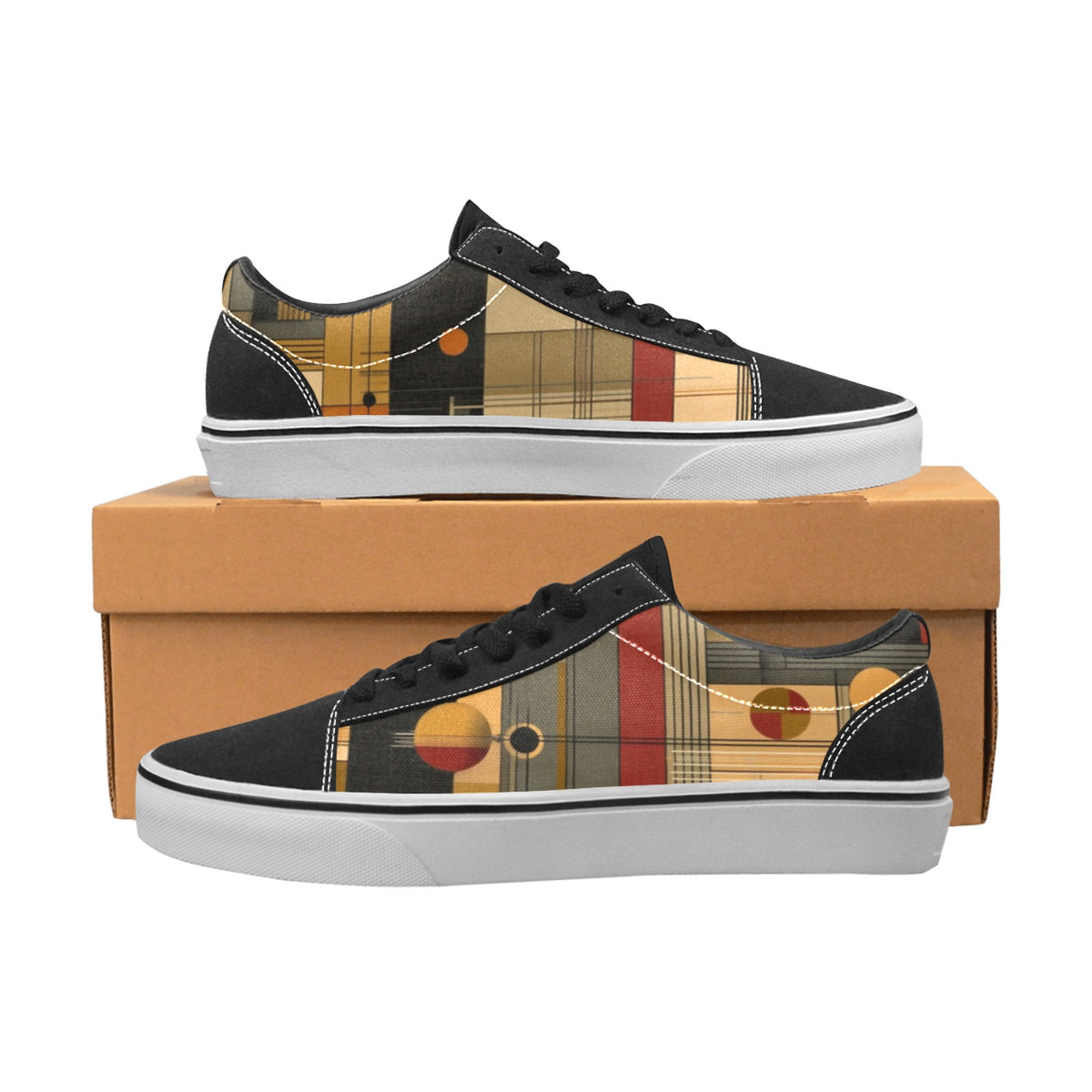 Men's Custom FLR 2 Faux Suede Low Top Skate Shoes