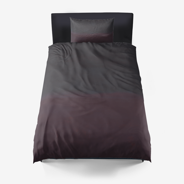 Purple Rothko Microfiber Duvet Cover