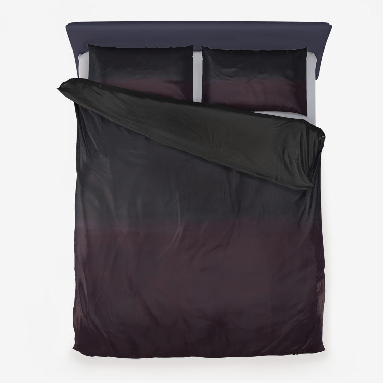 Purple Rothko Microfiber Duvet Cover