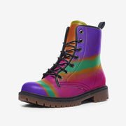 Casual Faux Leather Lightweight Wide Fit Boots