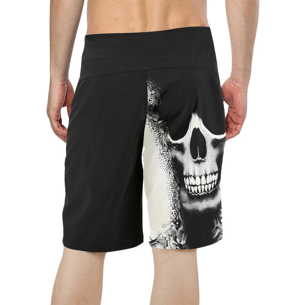Punk Rock (6) Men's All Over Print Board Shorts (Model L16)