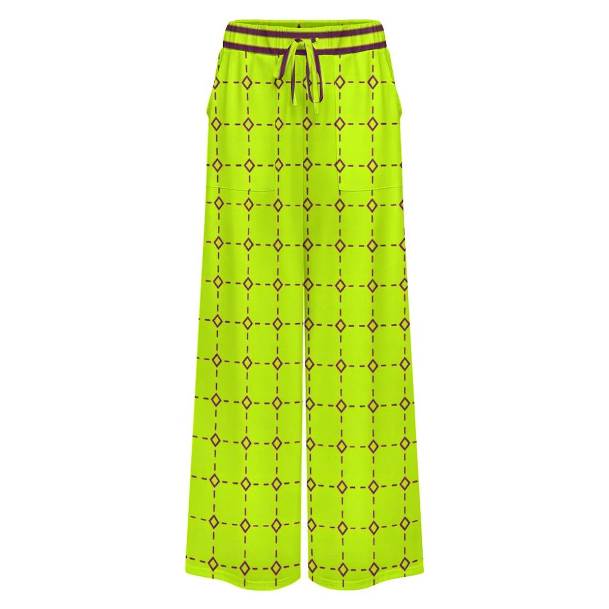 180gsm Women's Wide Leg Pant(All-Over Printing)