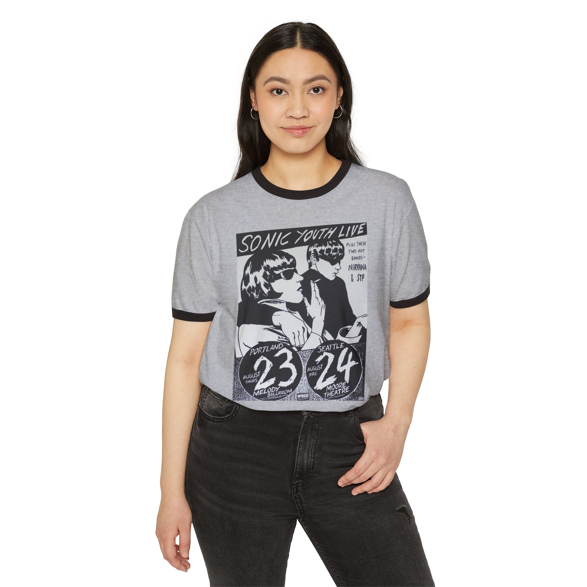 Unisex Cotton Ringer T-Shirt