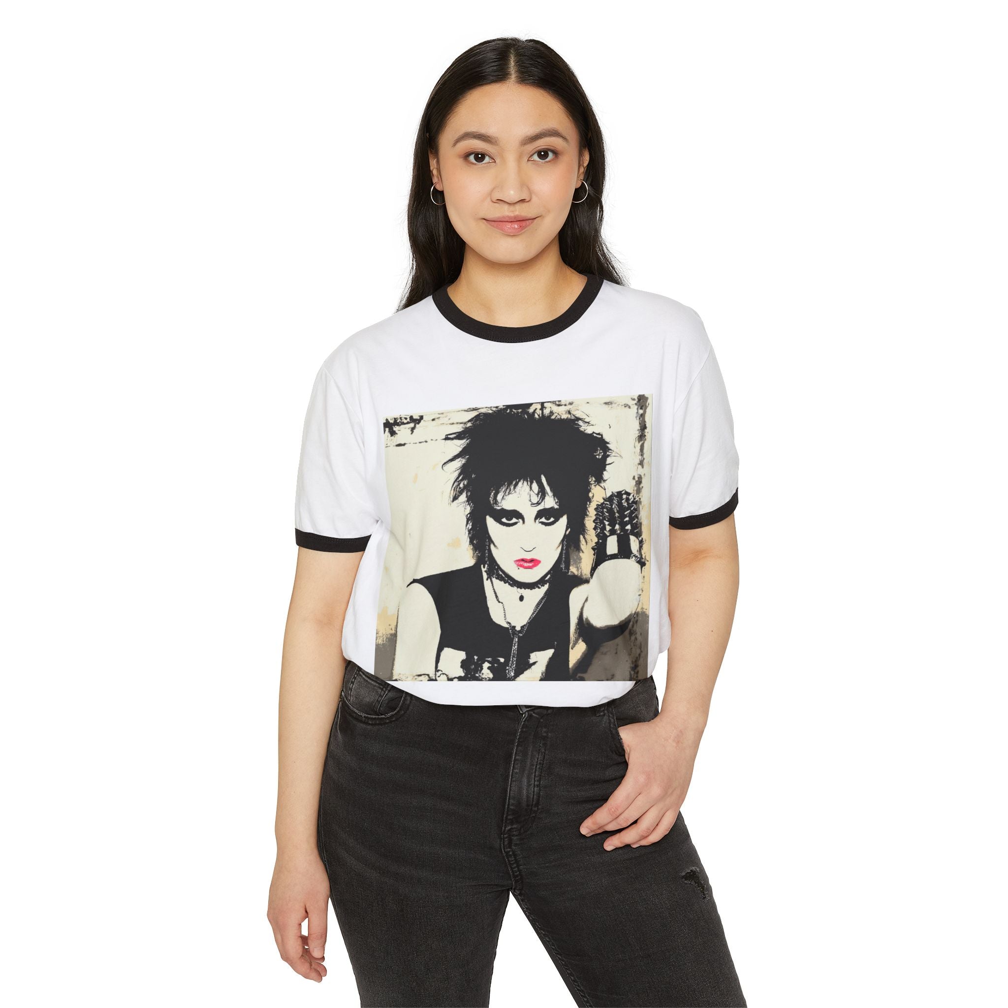 Unisex Cotton Ringer T-Shirt