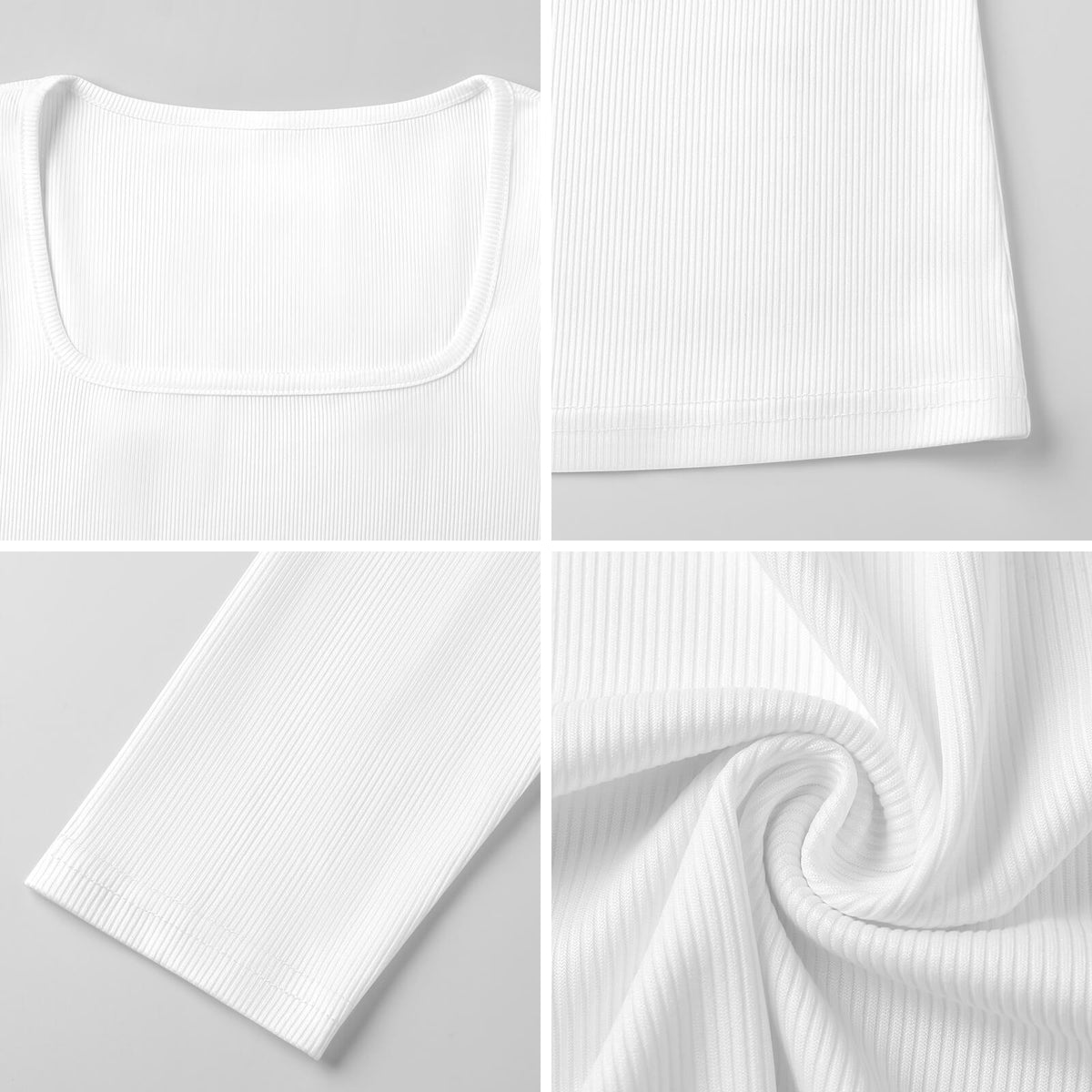 The Stage- Women's Square Neck Long Sleeved Shirt