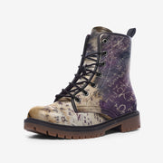 Lightweight Casual Faux Leather Wide Fit Boots
