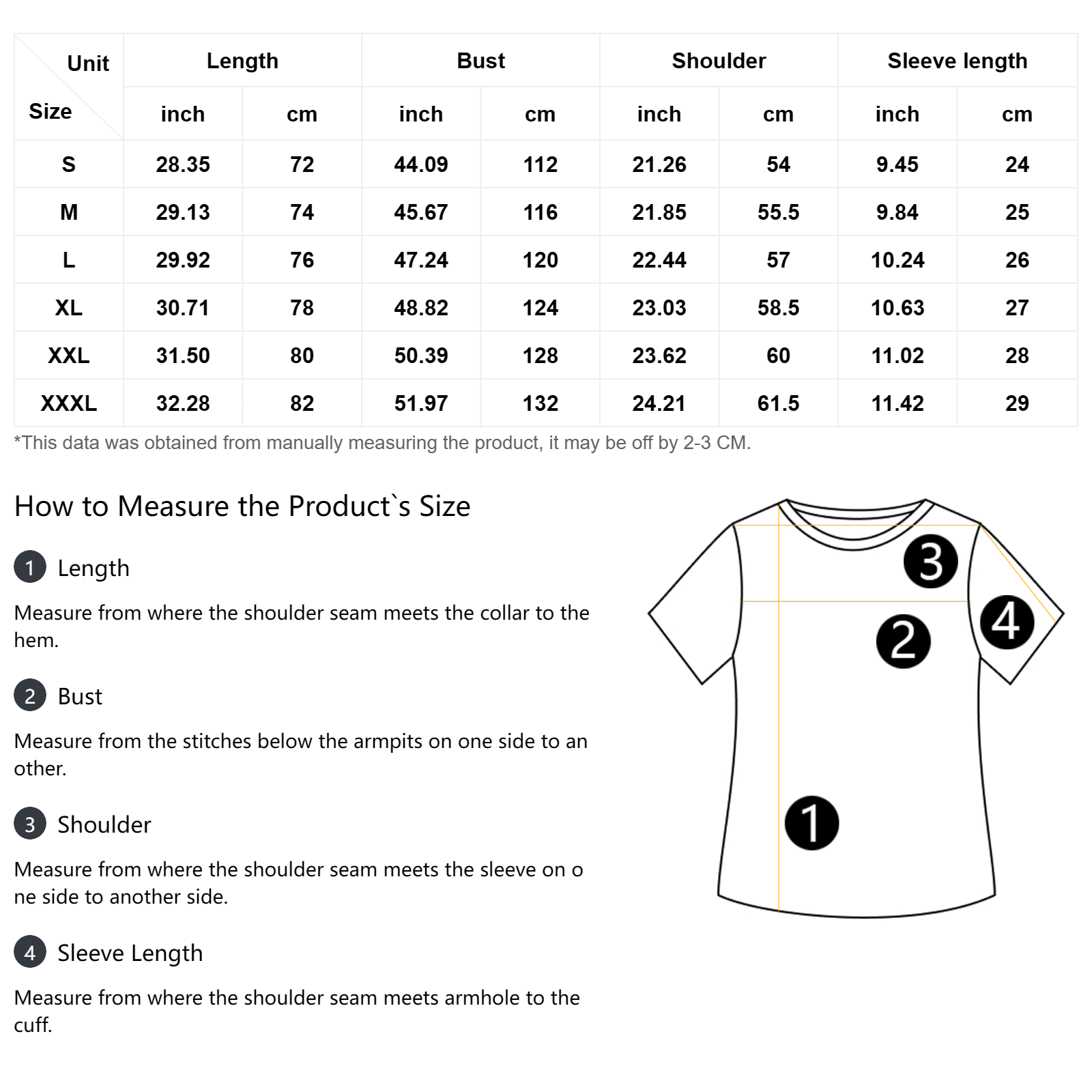 2 Side Simple Print Men's Distressed Cotton Vintage Casual T-Shirt
