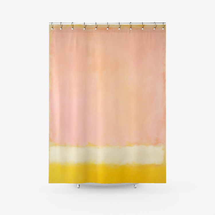 Roth c2 Textured Fabric Shower Curtain Printed Bathroom Curtains