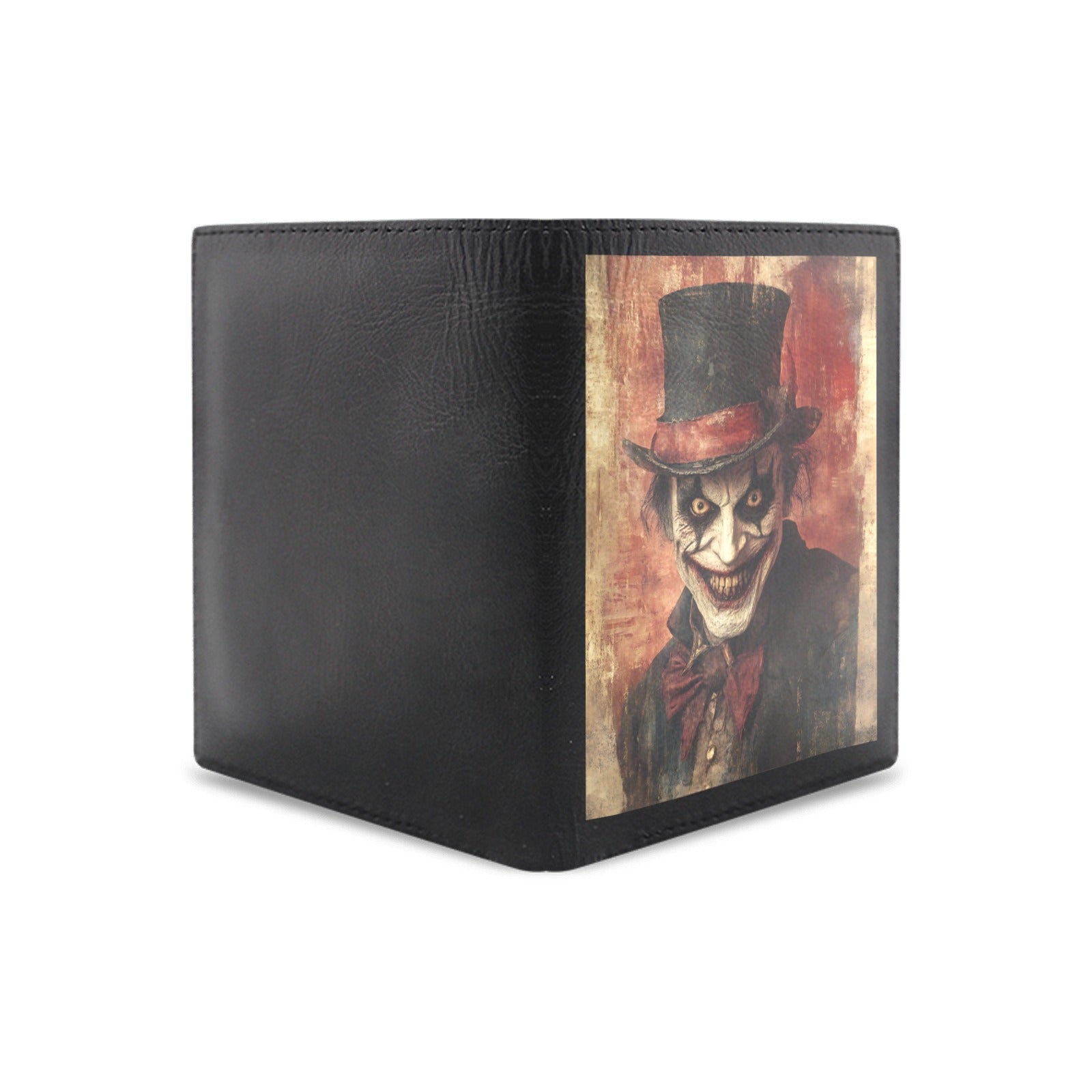 Gothic Dark Carnival (189) Men's Leather Wallet (Model 1612)