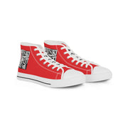 Men's Memory Foam Canvas High Top Sneakers