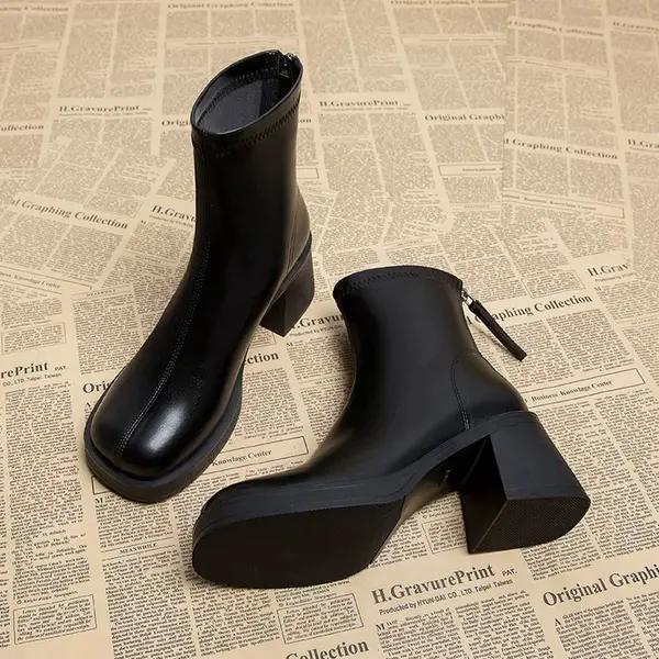 Womens Versatile Casual And Comfortable Ankle Boots