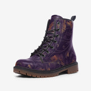 Unisex Wide Fit Casual Faux Leather Lightweight Boots