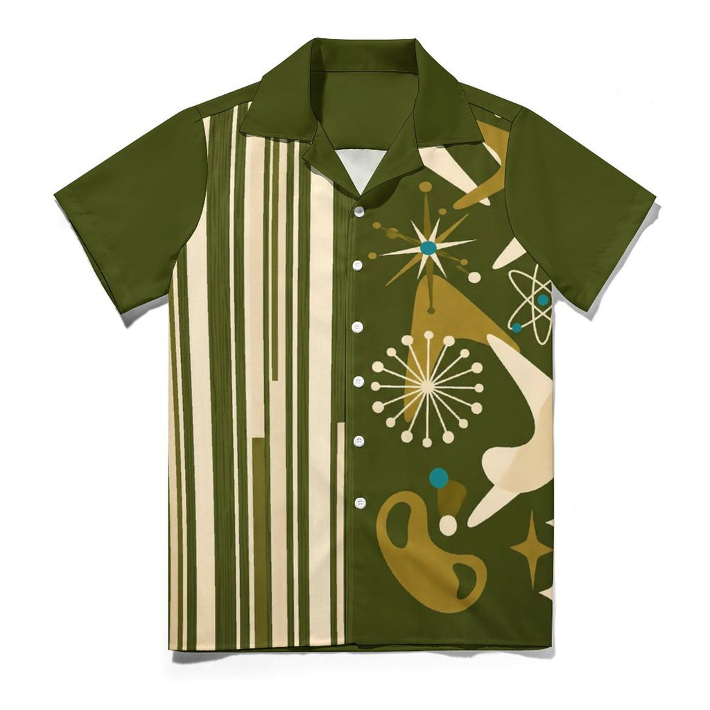 DTG 110gsm Cotton Cuban Collar Shirt For Men(All-Over Printing)
