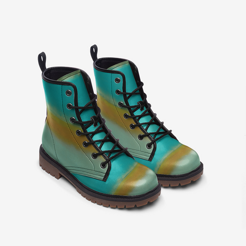 Casual Faux Leather Lightweight Wide Fit Boots