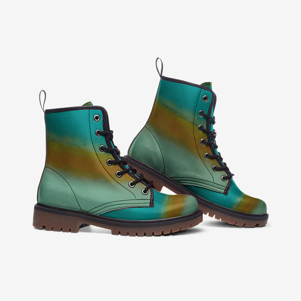 Casual Faux Leather Lightweight Wide Fit Boots