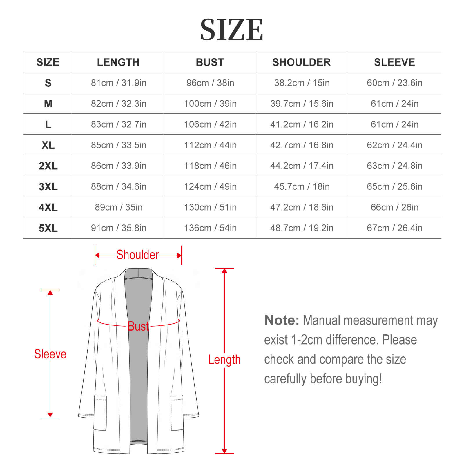 180gsm Women's Long Sleeve Cardigan With Pockets(All-Over Printing) white dogwood pattern orange background