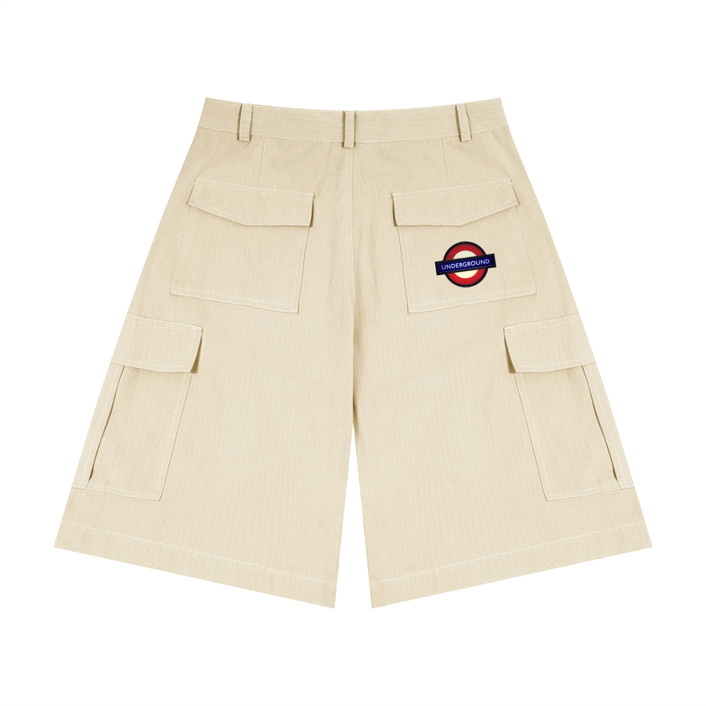 Unisex Woven Cargo Shorts