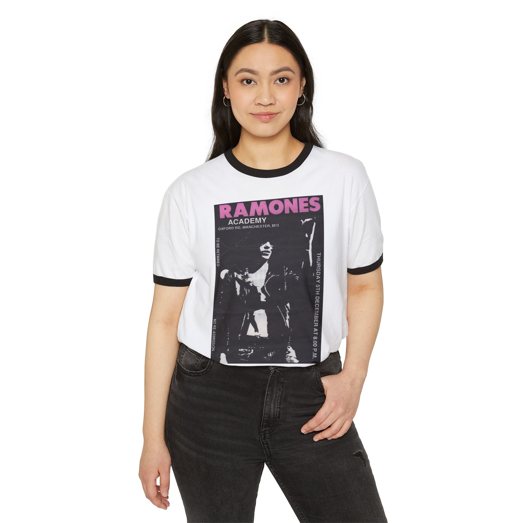 Unisex Cotton Ringer T-Shirt