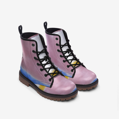 Comfortable Wide Fit Casual Faux Leather Boots