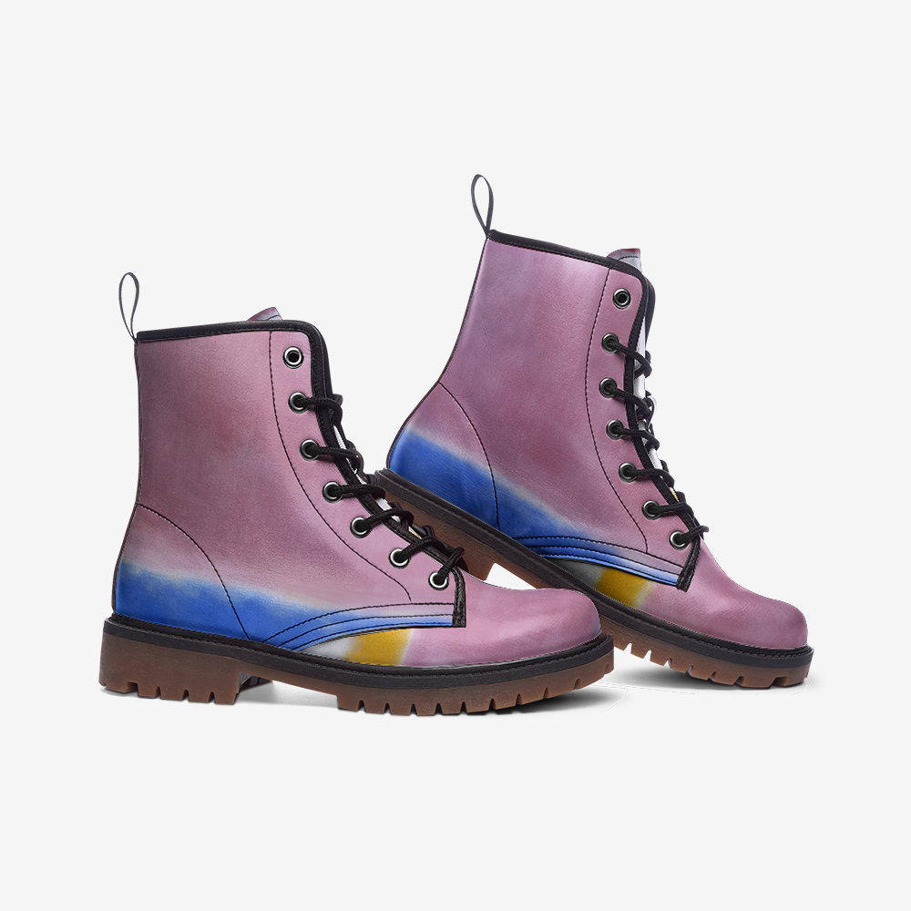 Comfortable Wide Fit Casual Faux Leather Boots