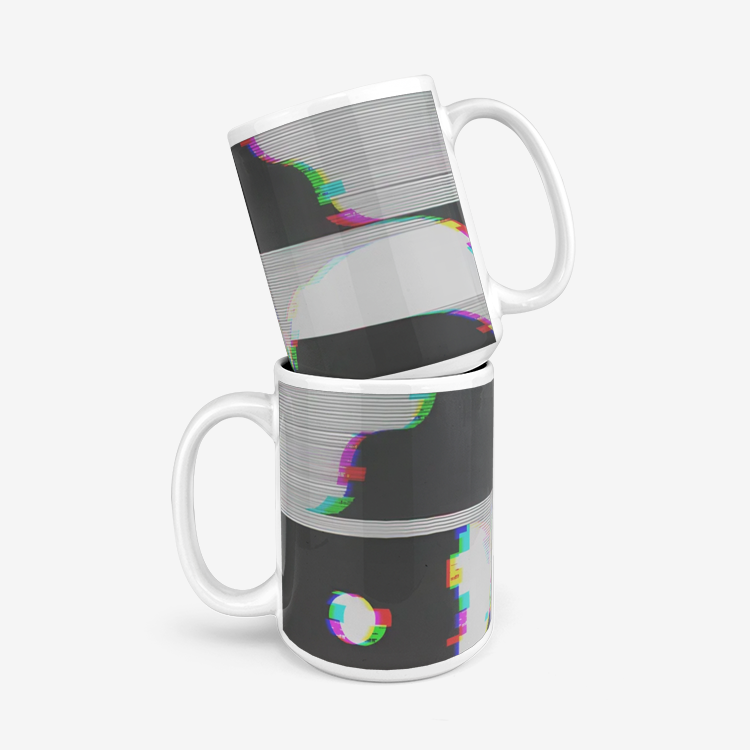 Classic Glossy Ceramic Coffee Mug 11oz Gift Cup