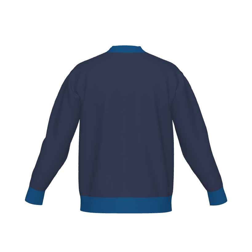 Blue and Blue Unisex Cardigan