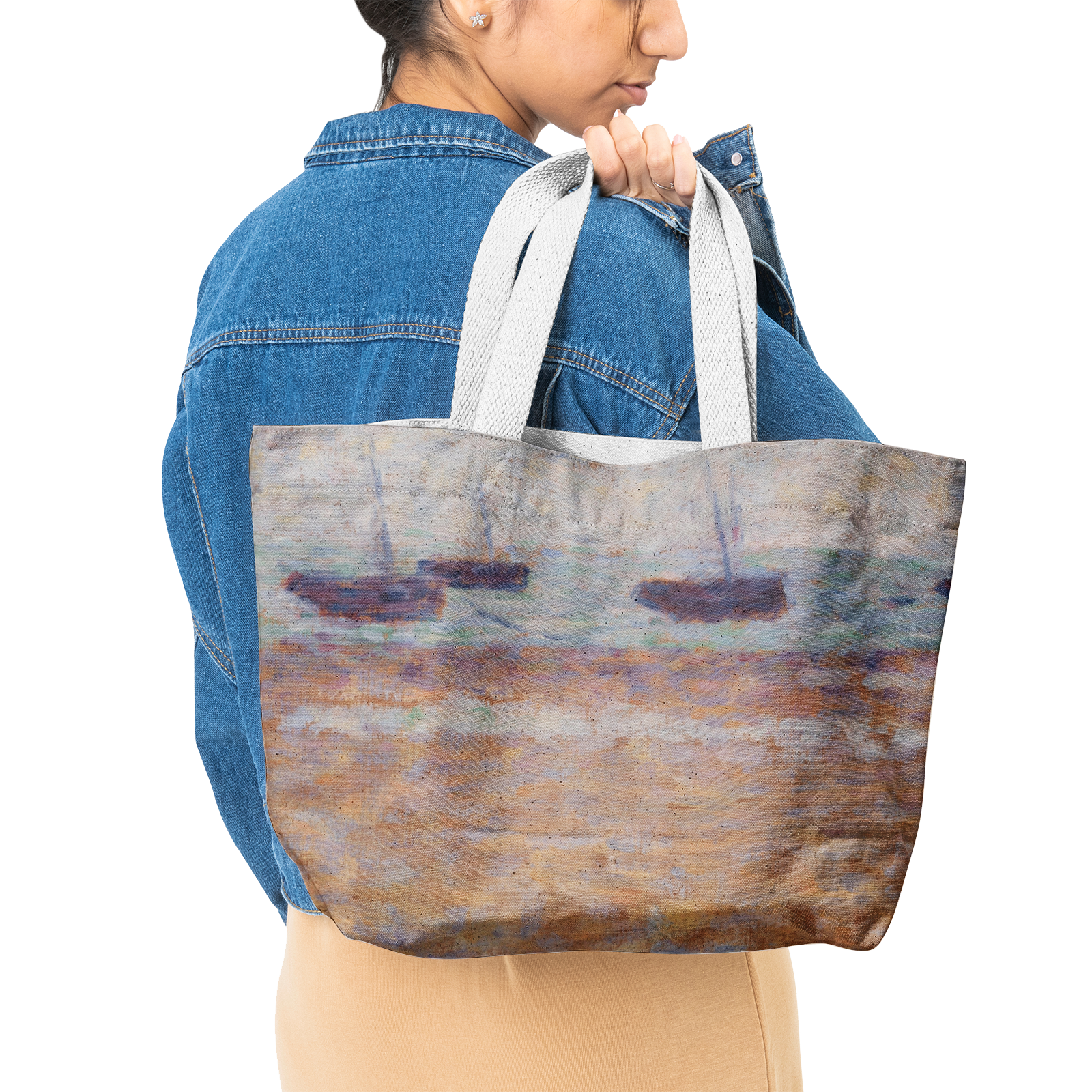 Heavy Duty and Strong Natural Canvas Tote Bags