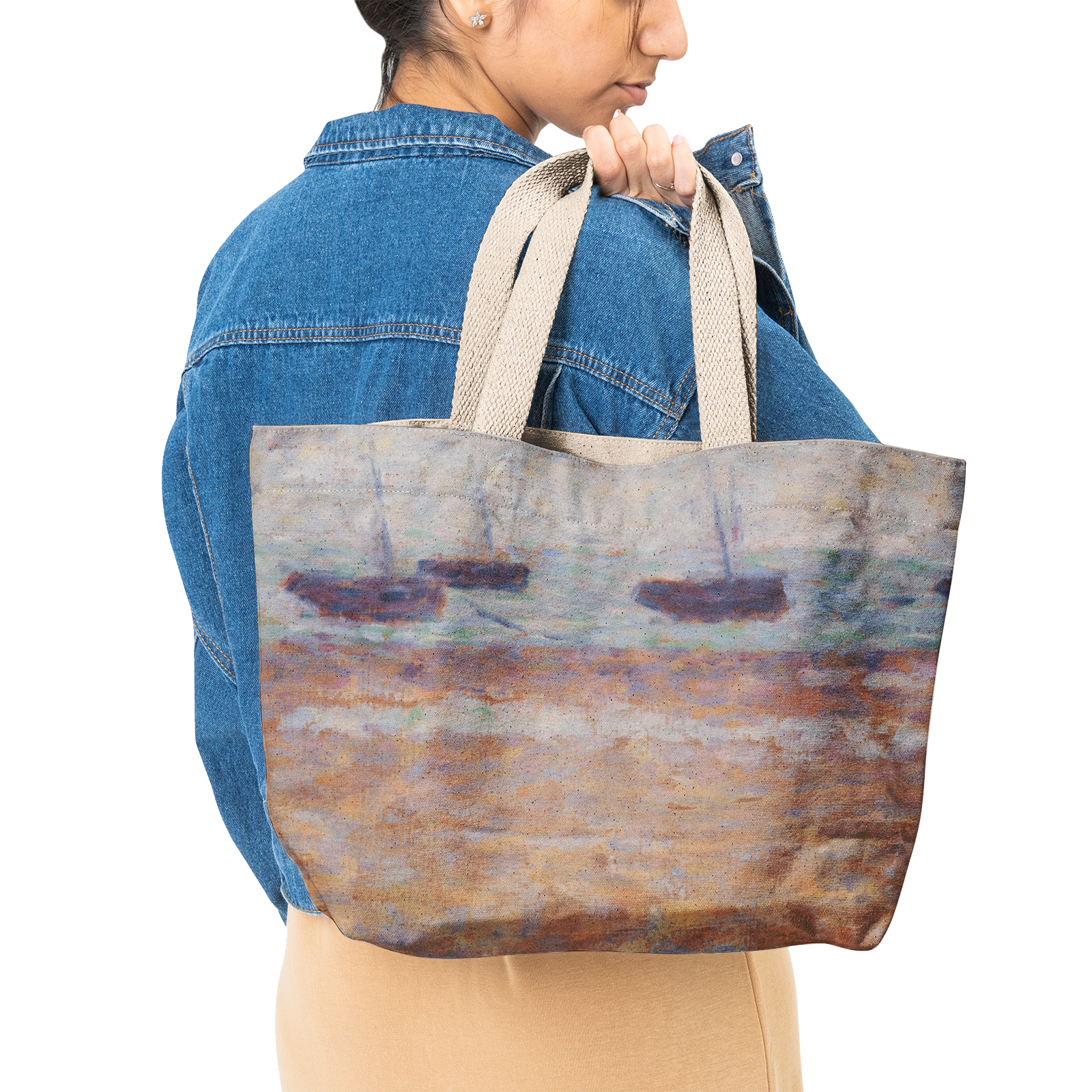 Heavy Duty and Strong Natural Canvas Tote Bags