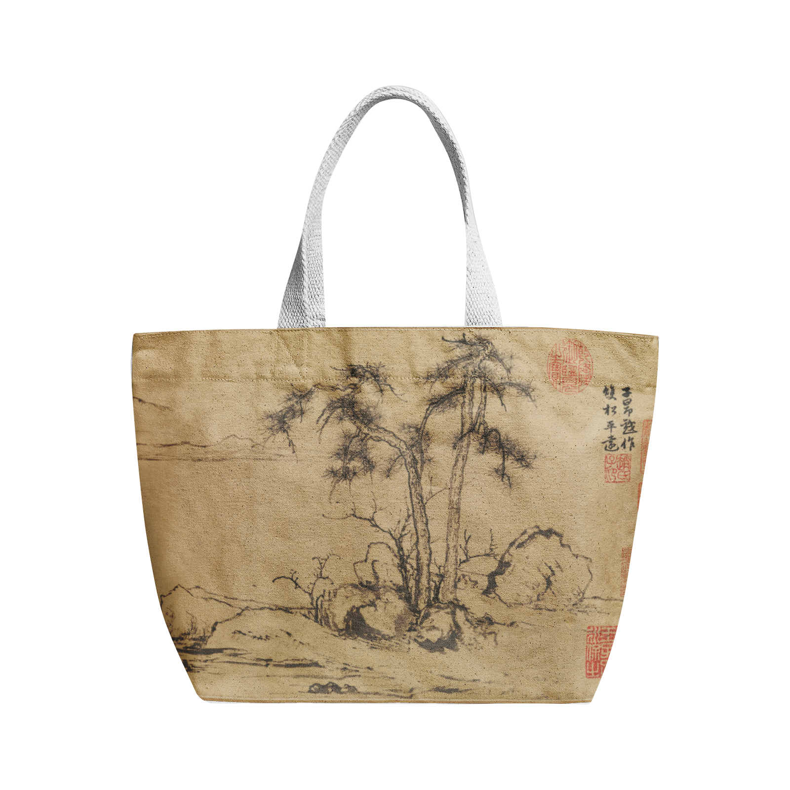 Heavy Duty and Strong Natural Canvas Tote Bags-japan