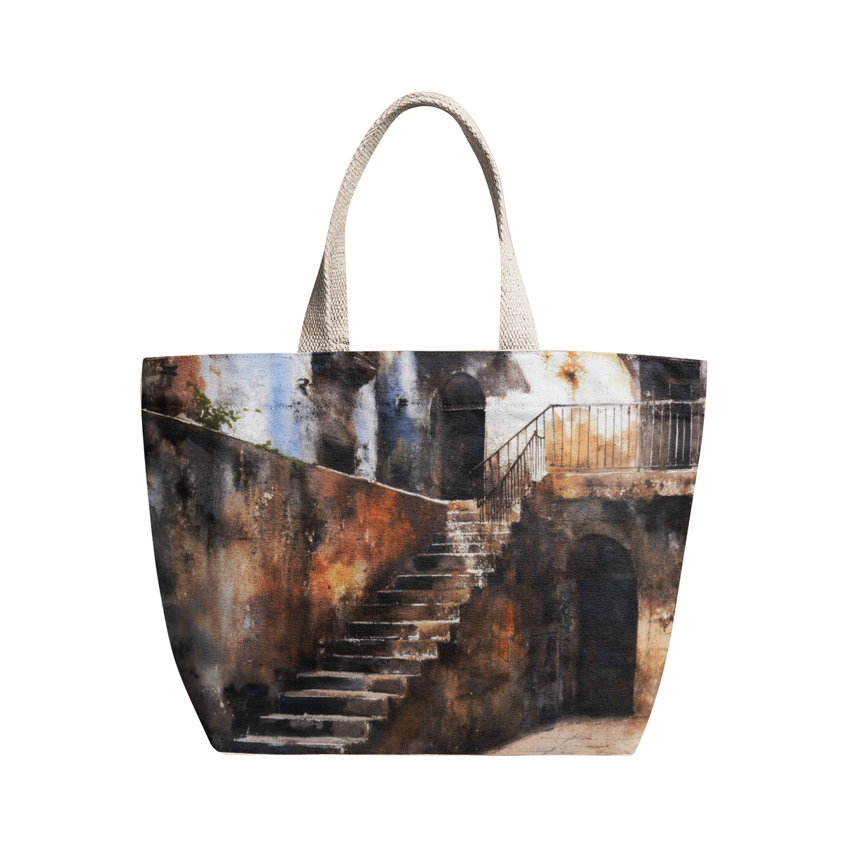 Heavy Duty Cotton Canvas Tote Bag Large Utility Bag