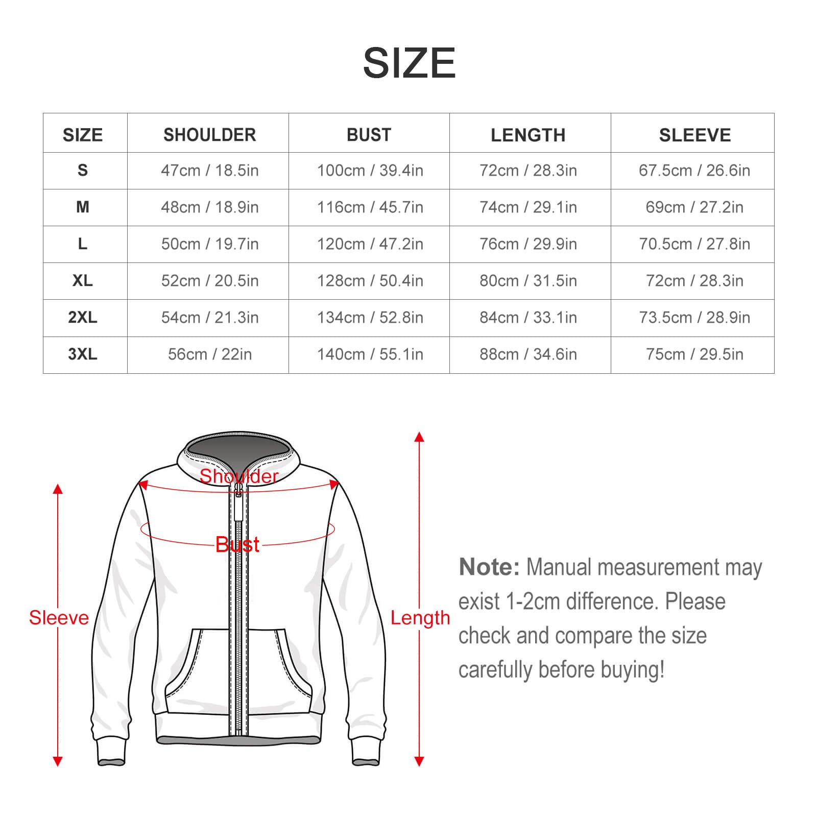 280gsm Full Zip Hoodie For Men(All-Over Printing) retro bowling pattern brown orange rust teal