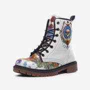 Custom Unisex Wide Fit Lightweight Faux Leather Boots