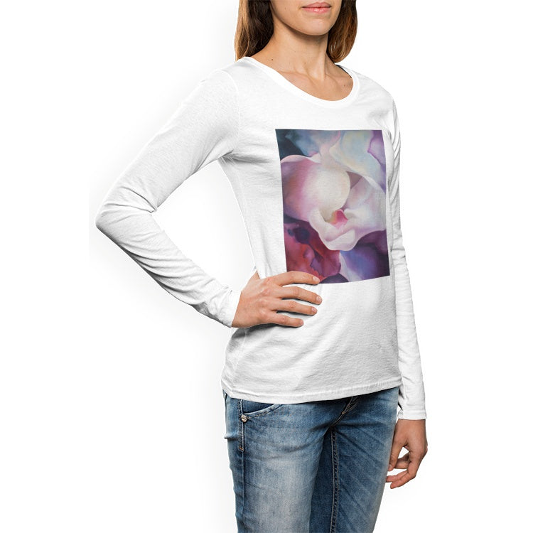 Women's Crew Neck Long sleeve T-shirt