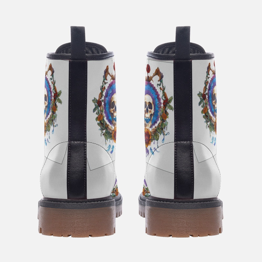 Custom Unisex Wide Fit Lightweight Faux Leather Boots