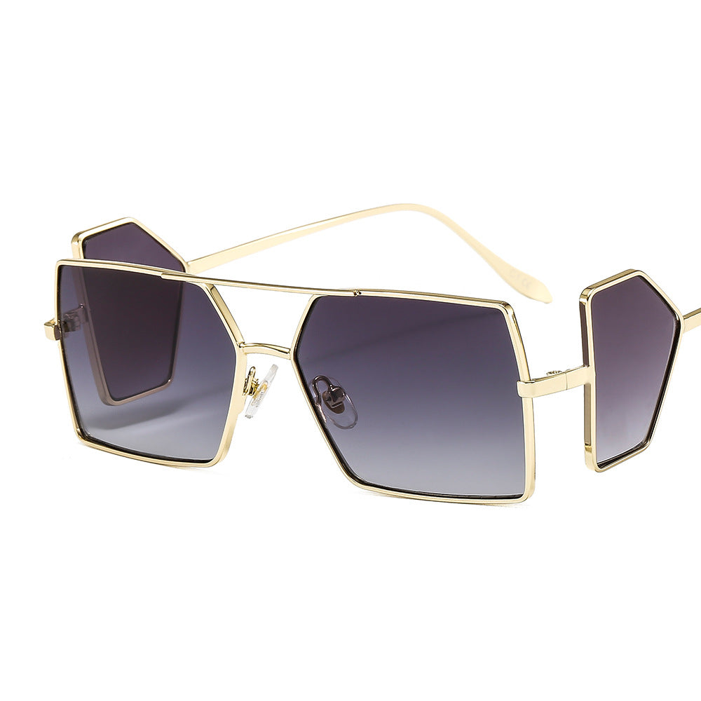 Side Lens Square Sunglasses