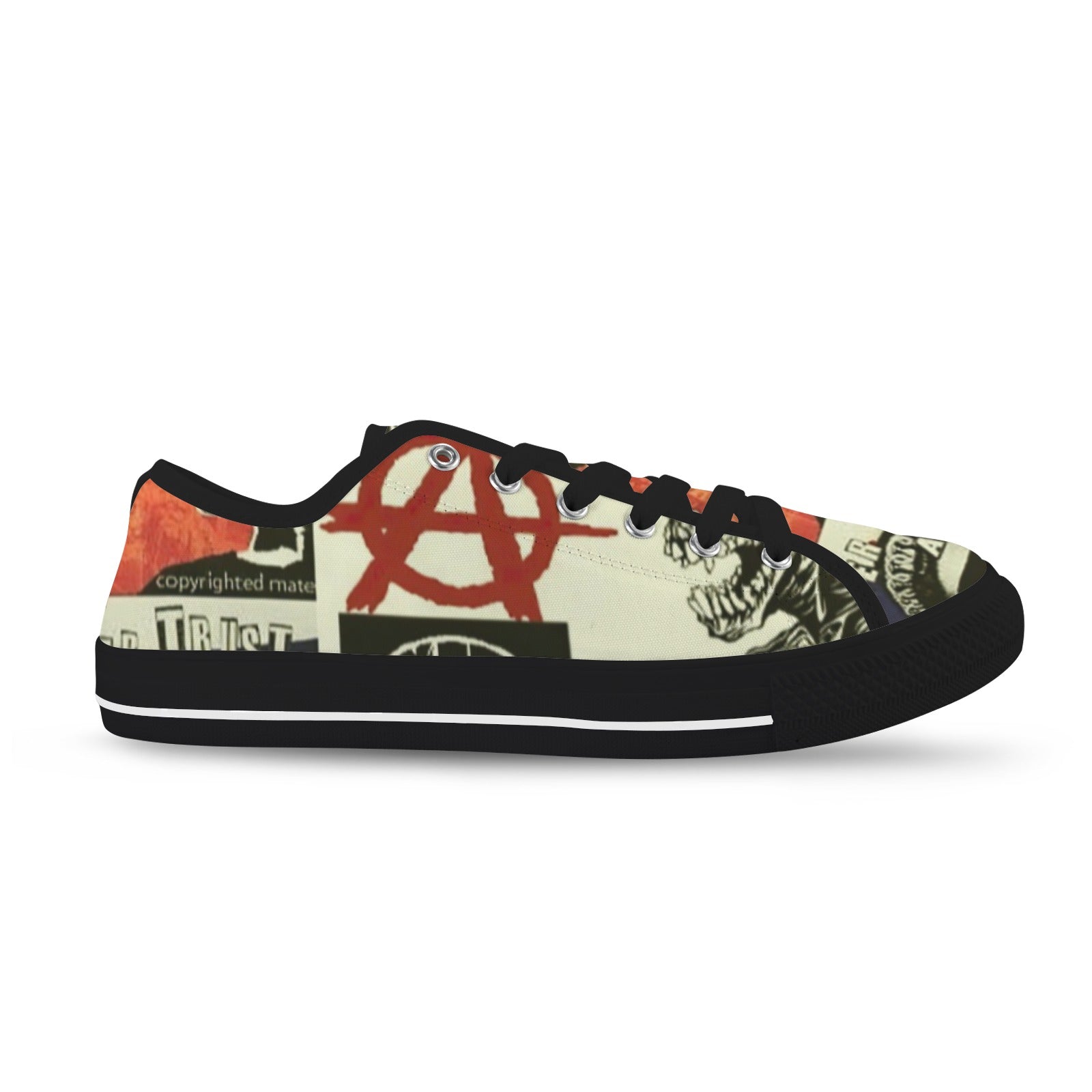 Punk Rock (3) Seattle Low Top Men's Shoes (Model 1013-6)