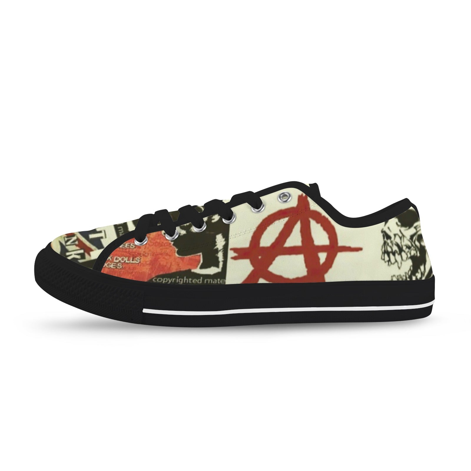 Punk Rock (3) Seattle Low Top Men's Shoes (Model 1013-6)