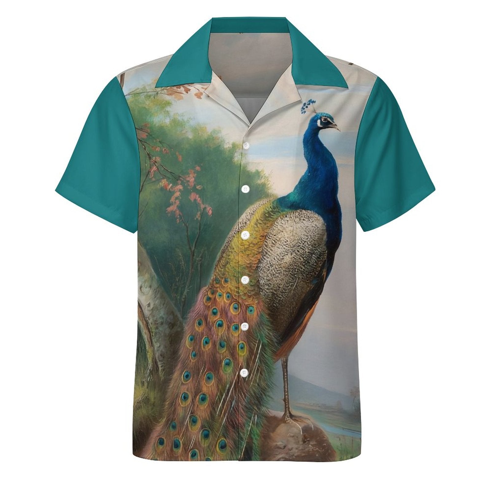 Short Sleeve Cuban Collar Shirt(All-Over Printing)