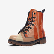 Casual Faux Leather Lightweight Wide Fit Boots