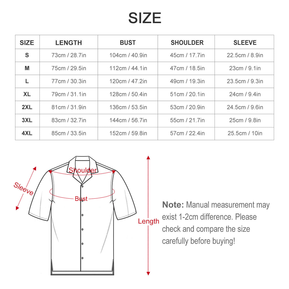 Men's Short Sleeve Hawaiian Print Shirt with Cuban Collar(All-Over Printing) Blue pattern