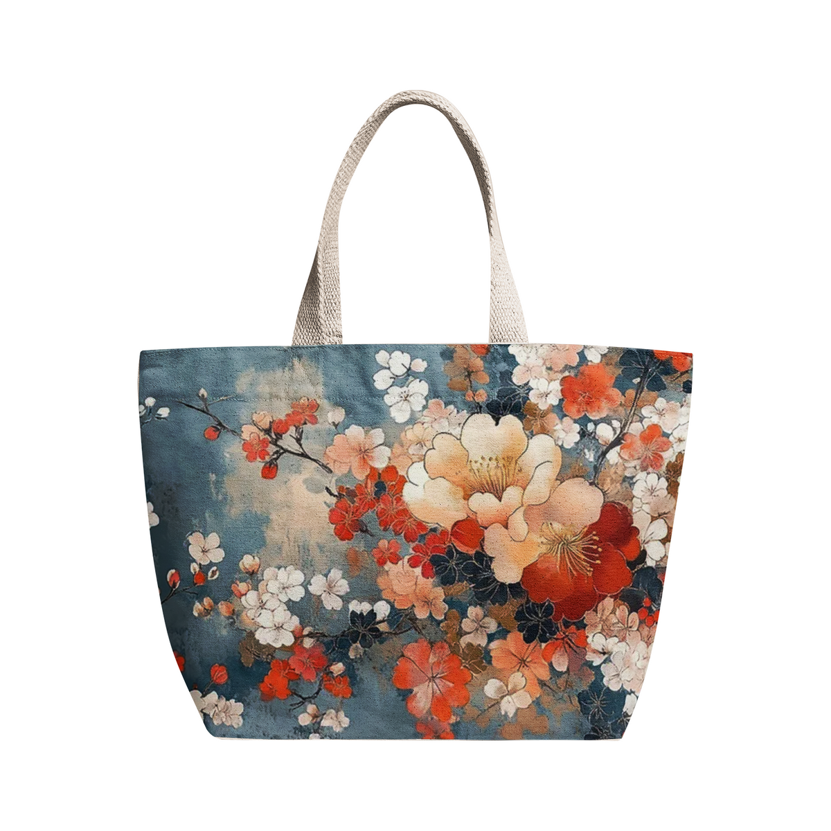 Heavy Duty Cotton Canvas Tote Bag Large Shopping Bag