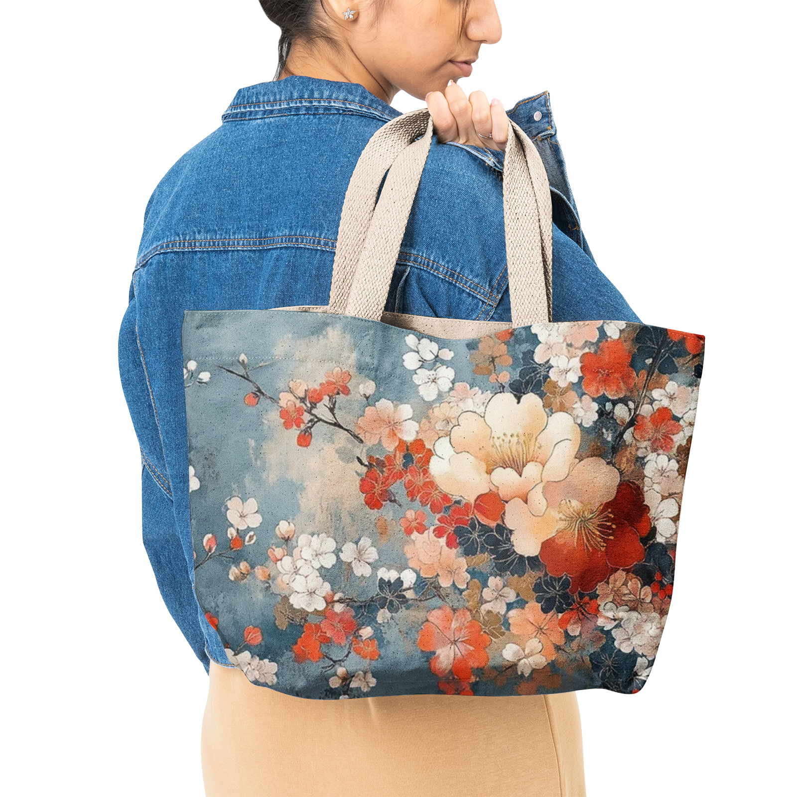 Heavy Duty and Strong Natural Canvas Tote Bags